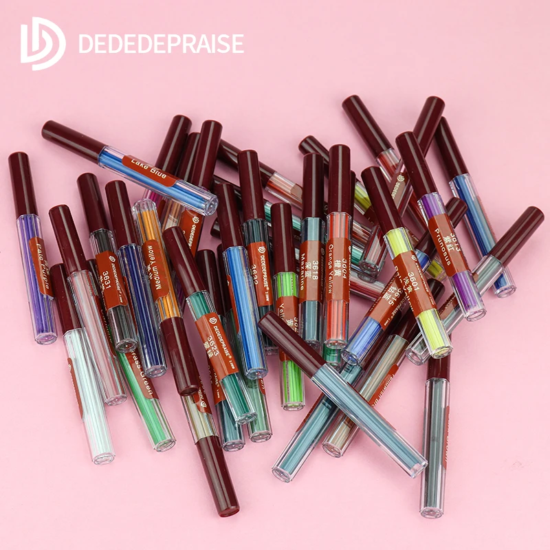 

DEDEDEPRAISE Replaceable Mechanical/Automatic Colored Pencil Leads/Refills/Core 2.0mm Activity Pencil 36 Colors Refills Drawing