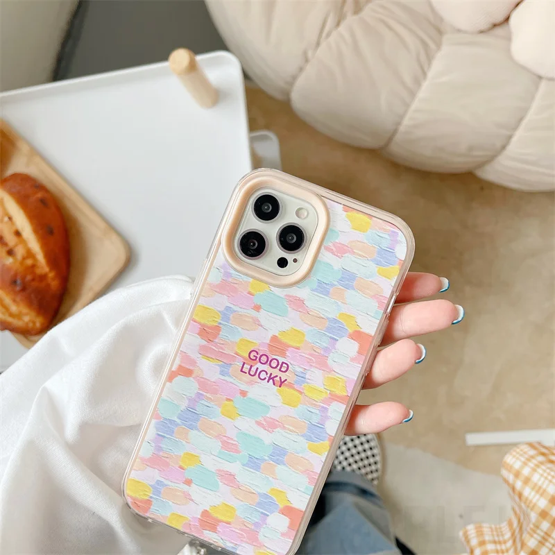Чехол для iPhone XS 12 11 Pro Max X XR 7 8 Plus милый прозрачный мягкий силиконовый чехол с