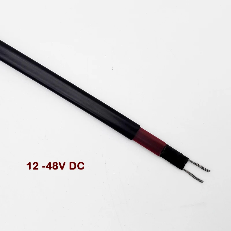 Двойная изоляция 12 48 В Саморегулирующийся нагревательный кабель постоянного