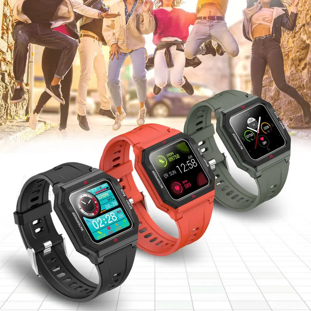 

P10 Smart Watch Men Full Touch Heart Rate Monitoring IP67 Waterproof Fitness Tracker Multifunctional Smartwatch