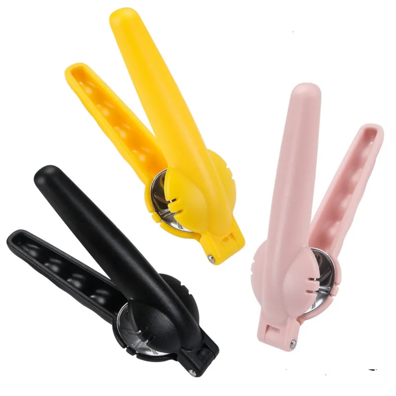 Новый креативный пластиковый зажим из нержавеющей стали для орехов щипцы