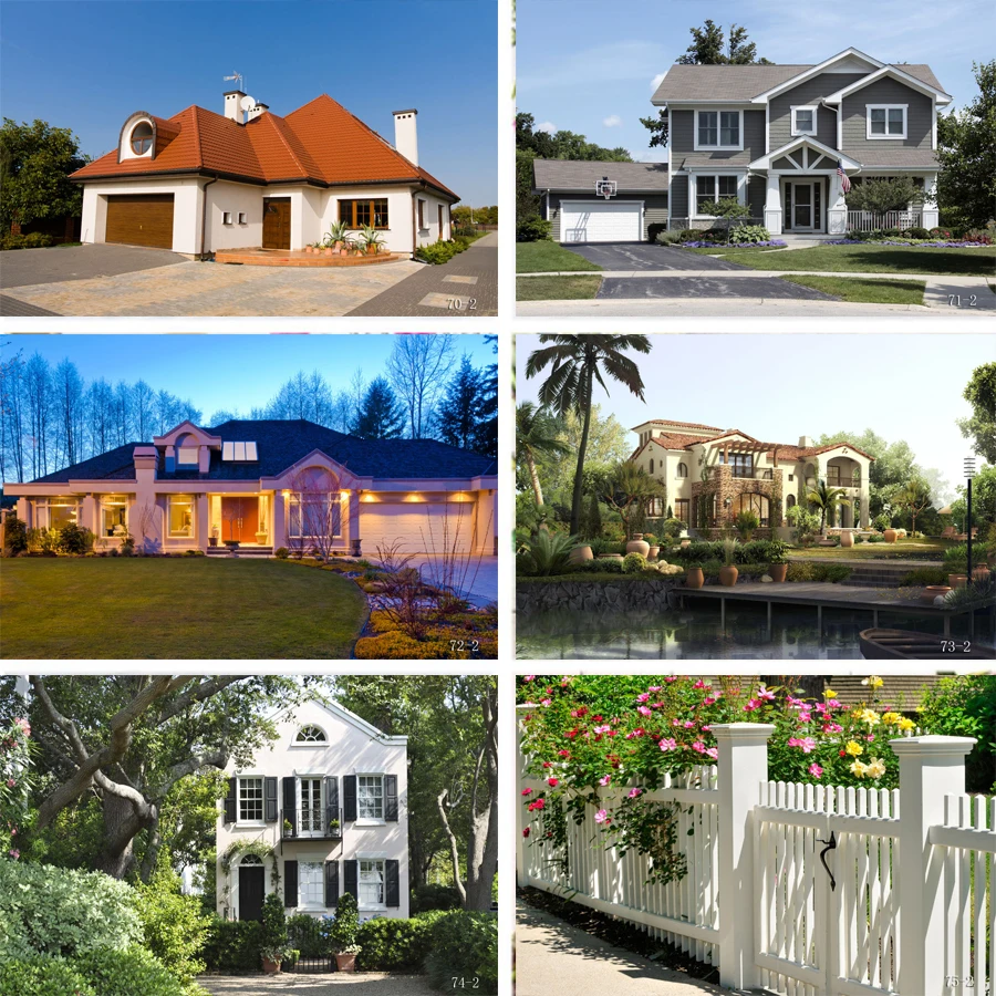 Реквизит для фотосъемки 3D принтер Европейская и американская вилла сад свадьба