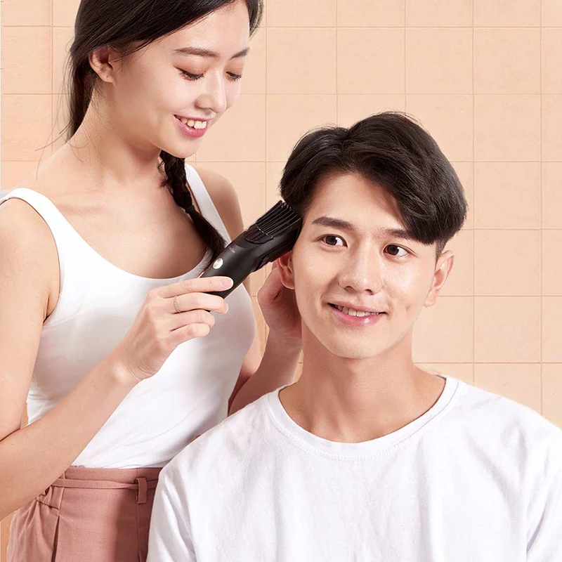 

Youpin Enchen Electric Hair Trimmer USB Rechargeable Ceramic Hair Cutter Haircut Length Adjusted for Adults and Child