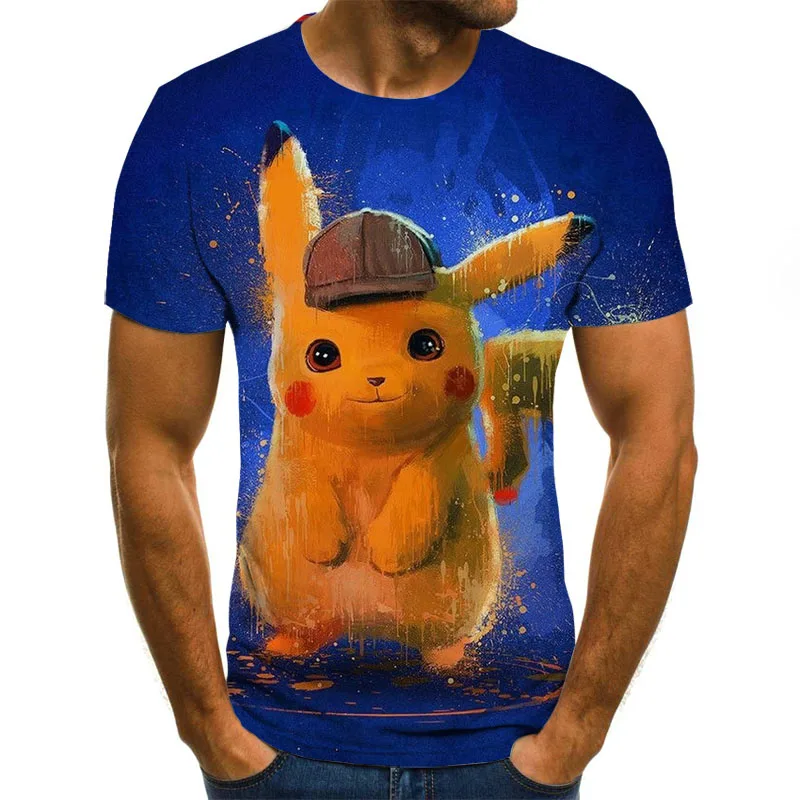 

2020 summer new arrival Anime 3d print t shirt colorful streetwear men Women fashion t-shirt Harajuku shirts t shirt