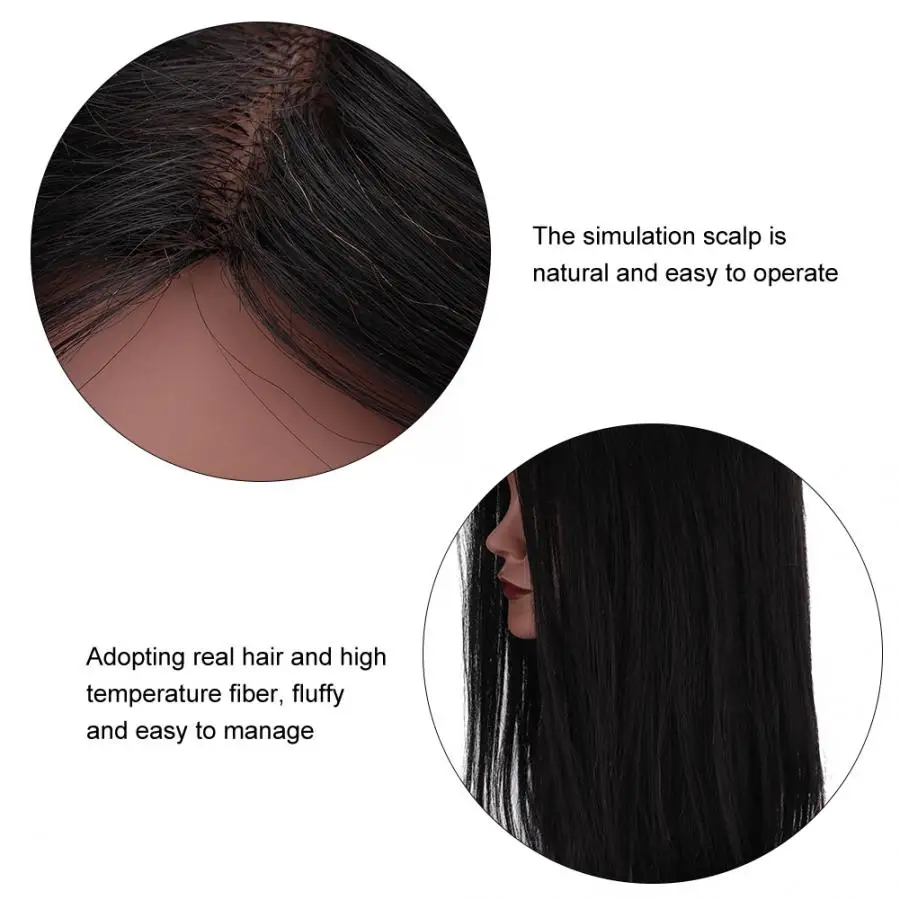 Манекен голова парикмахера тренировочная головка высокотемпературная