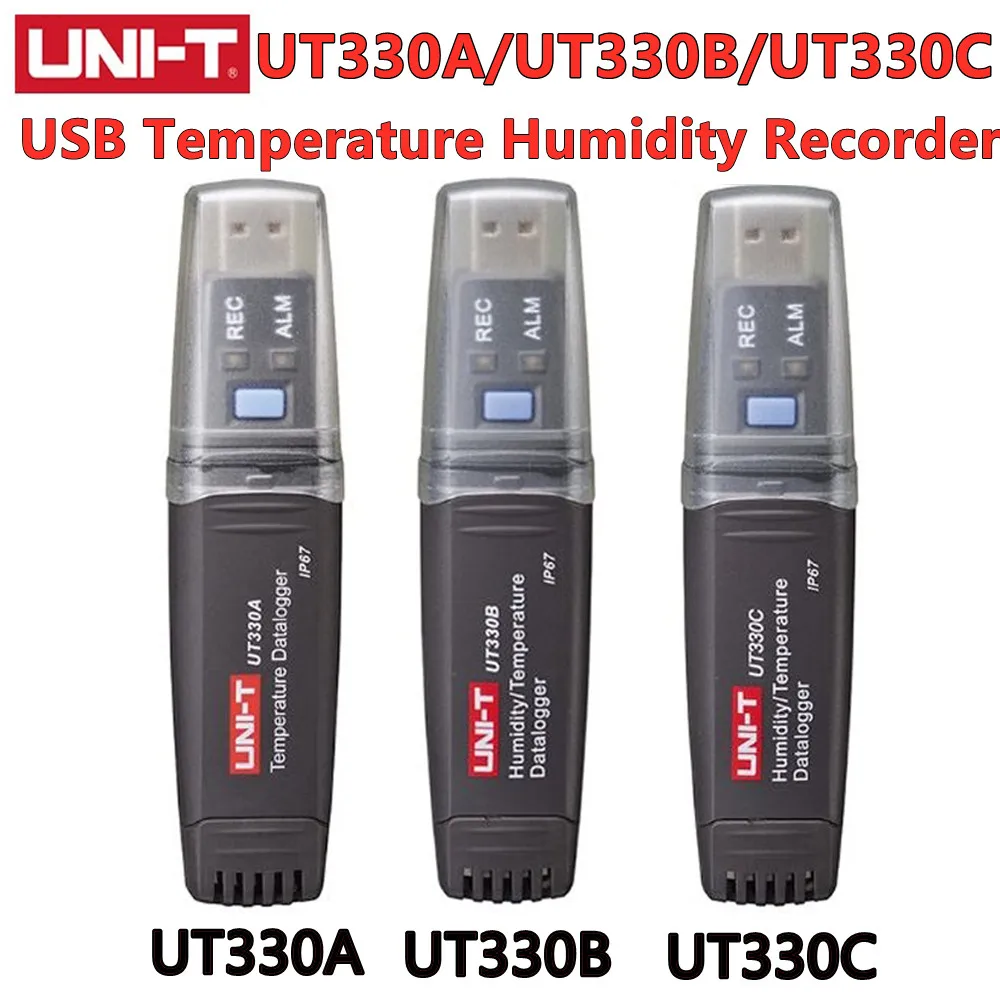 UNI-T UT330A UT330B UT330C устройство для автоматического хранения данных температуры и