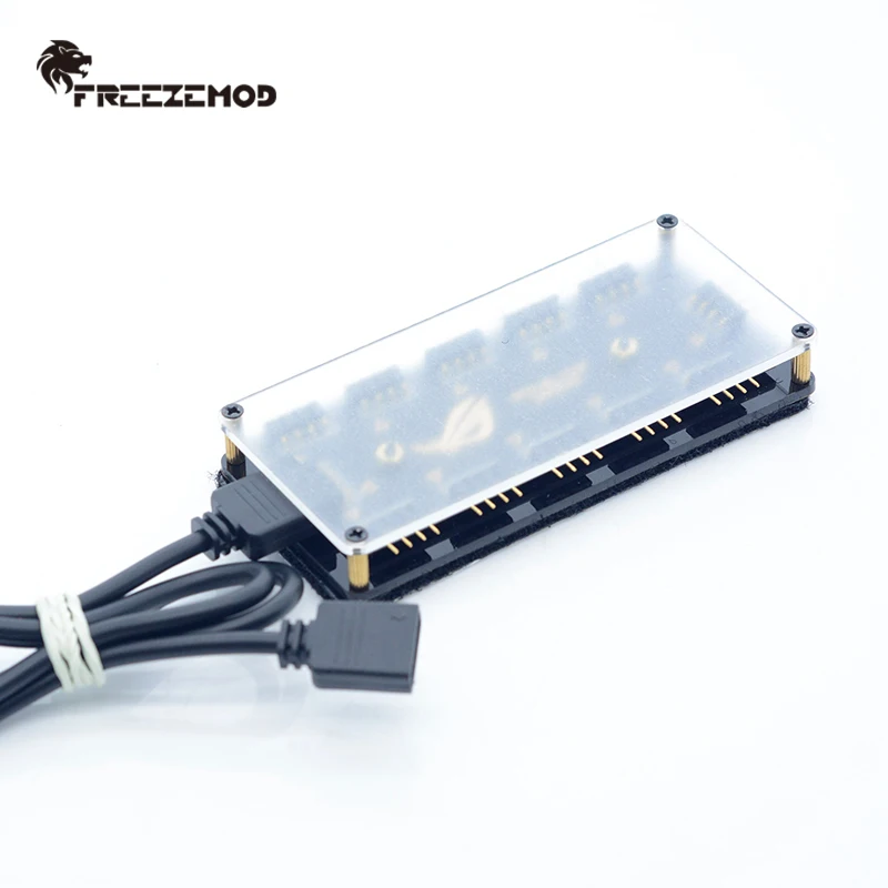 FREEZEMOD компьютерный водяной охладитель симфонический 10-канальный RGB-концентратор
