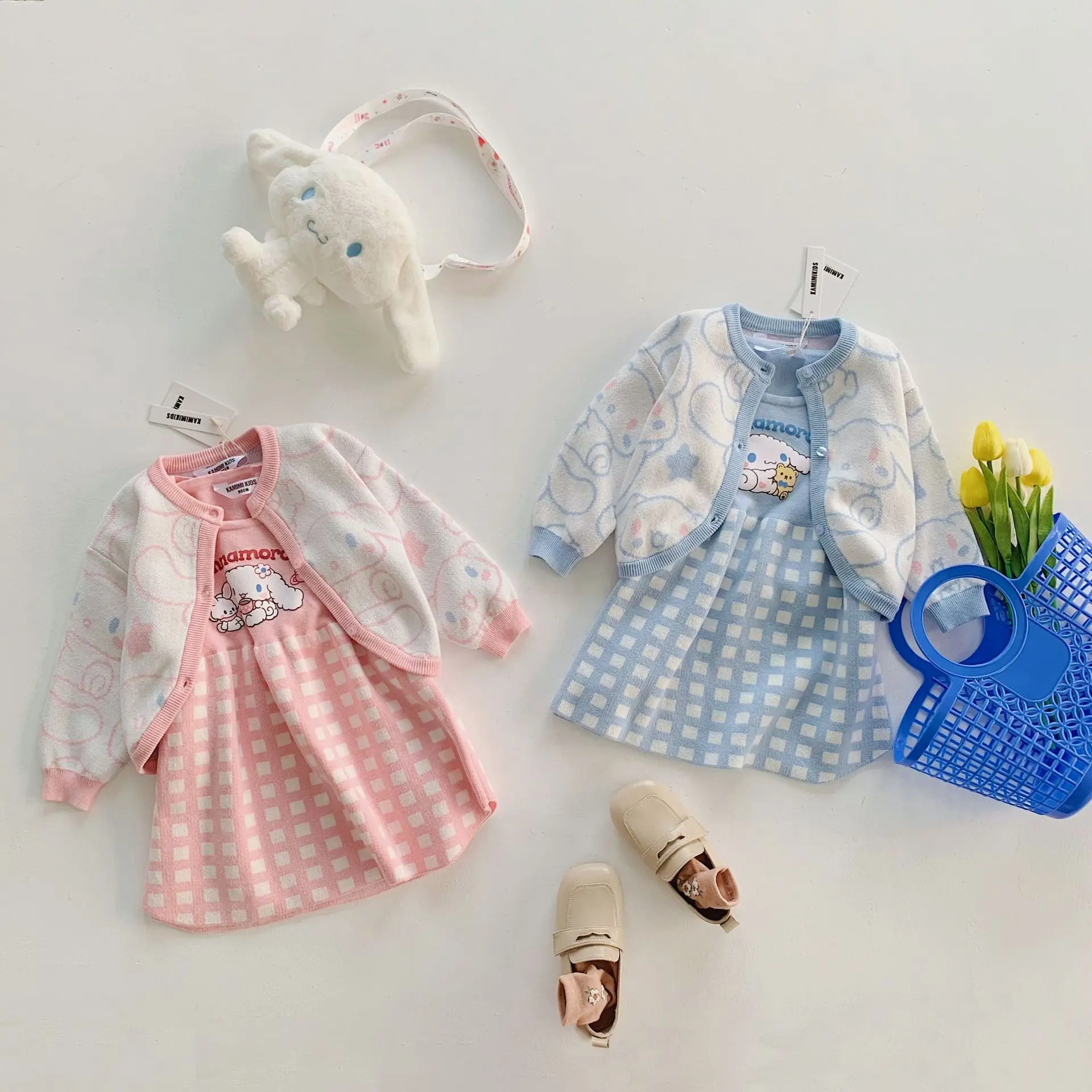 

Детский осенне-зимний милый вязаный комплект для маленьких девочек зимняя одежда для маленьких девочек