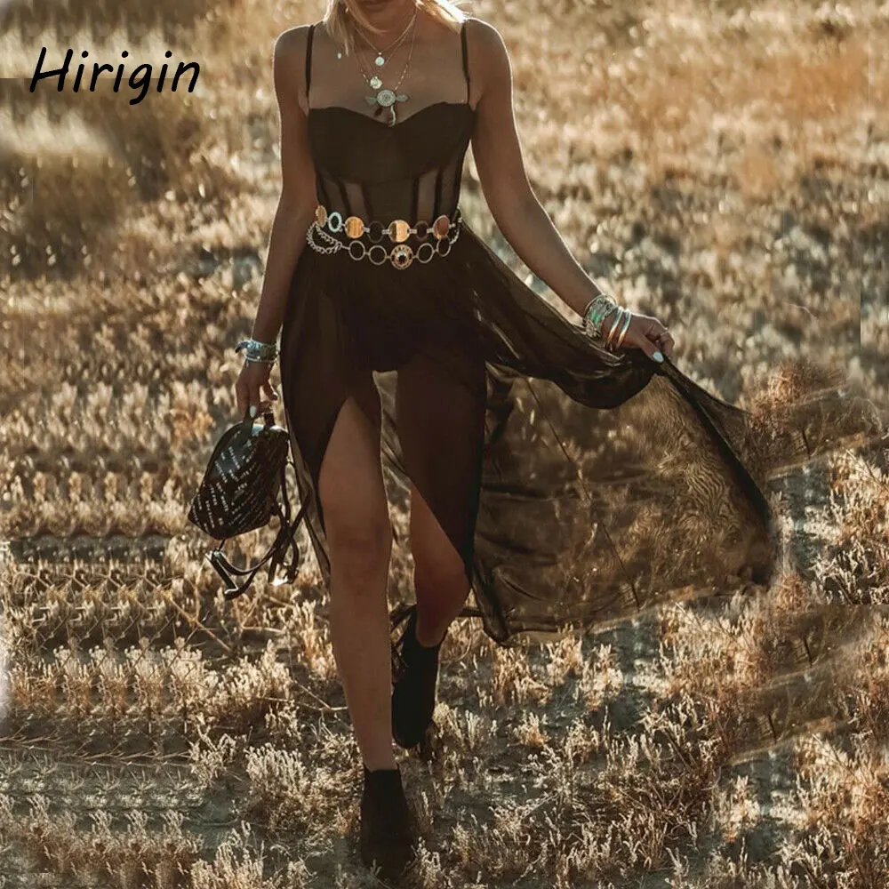 Женское платье макси с блестками белое Сетчатое без рукавов открытой спиной