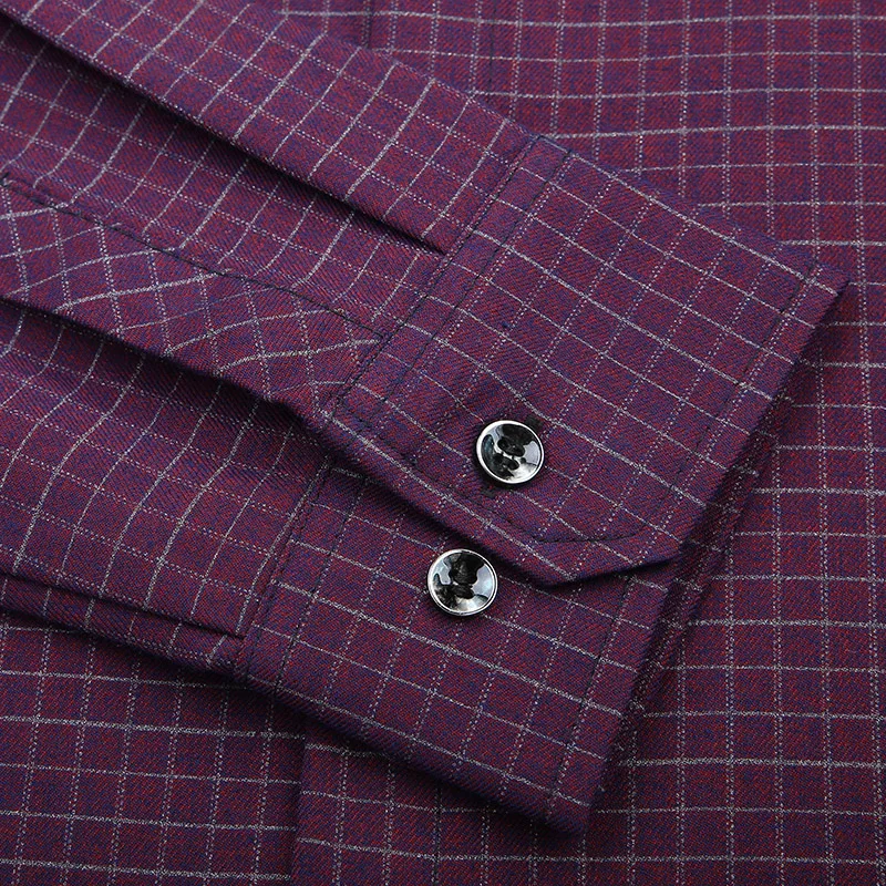 Мужская Повседневная рубашка с длинным рукавом размеры до 6XL | одежда