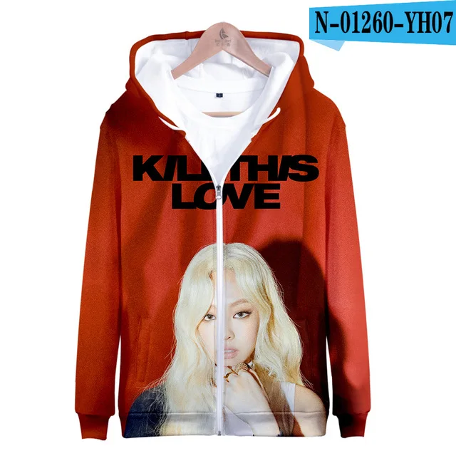 3dtz-249 Детские толстовки с капюшоном для детей от 2 до 13 лет KPOP/черно-розовая толстовка с капюшоном с 3d принтом куртка с длинными рукавами для мальчиков и девочек детская одежда - Цвет: 3dtz-249