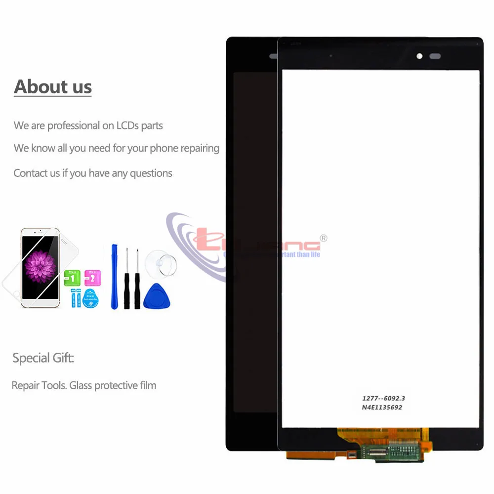 6 44 дюймовый оригинальный ЖК дисплей подходит для Sony Xperia Z Ultra XL39H XL39 C6802 C6806 C6843 C6833