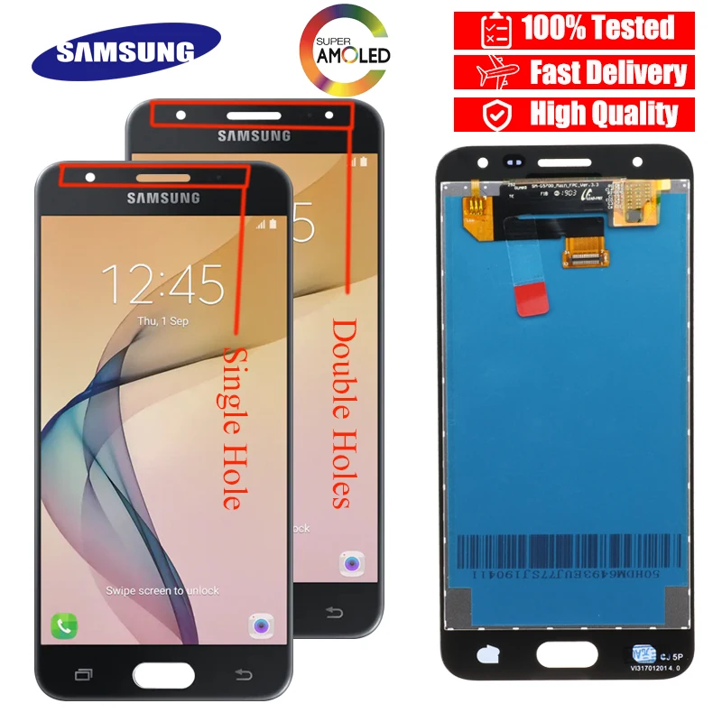 Оригинальный 5 0 &quotЖК дигитайзер для Samsung Galaxy J5 Prime G570 G570F On5 2016 G5700 дисплей