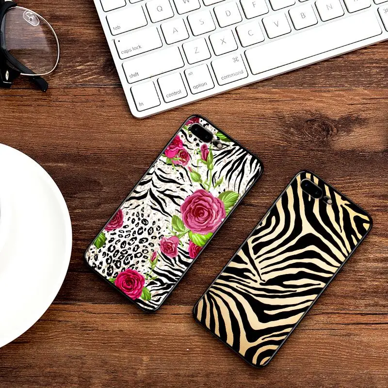 Сексуальный леопардовый чехол для iPhone XS Max XR Мягкий силиконовый X 6 6S 7 8 Plus Coque Funda |