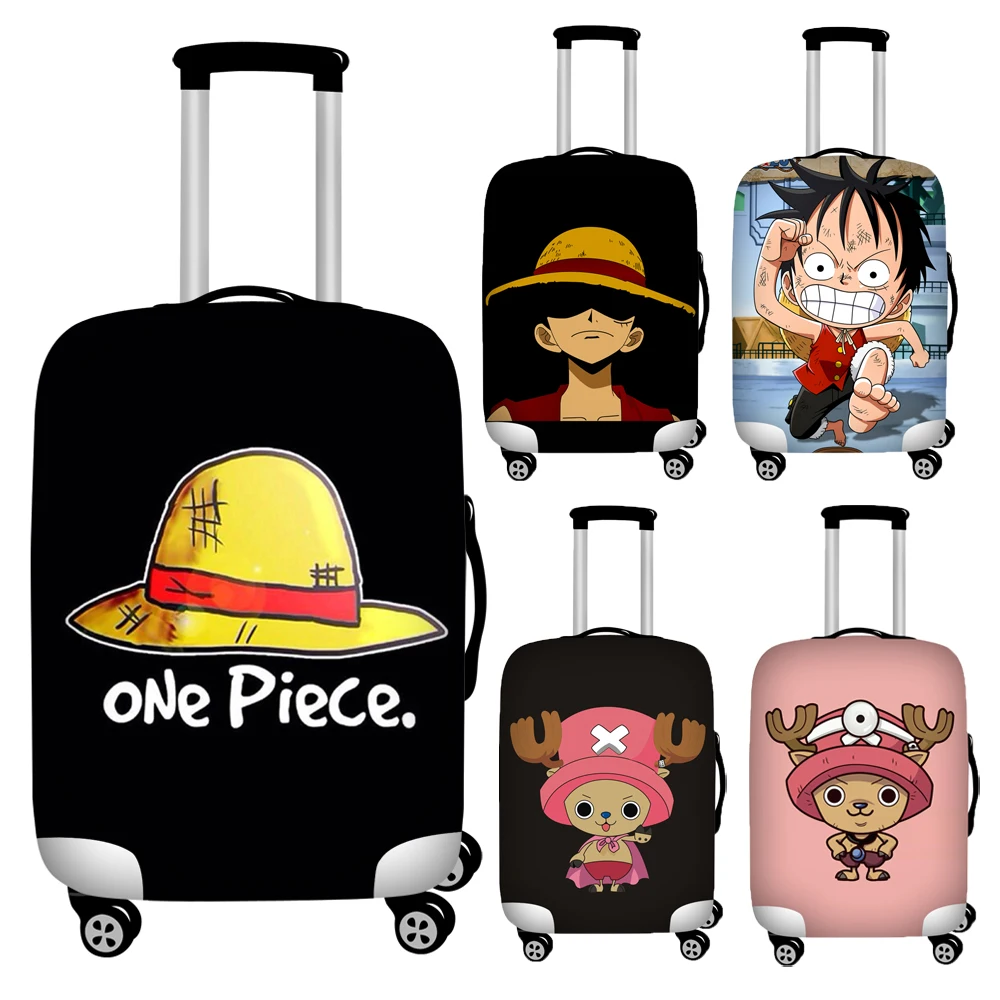 

Nopersonality 18''-32'' Cartoon Print Luggage Protective Cover Cute Choba Protective Travel Suitcase Cover Trolley Case Cover