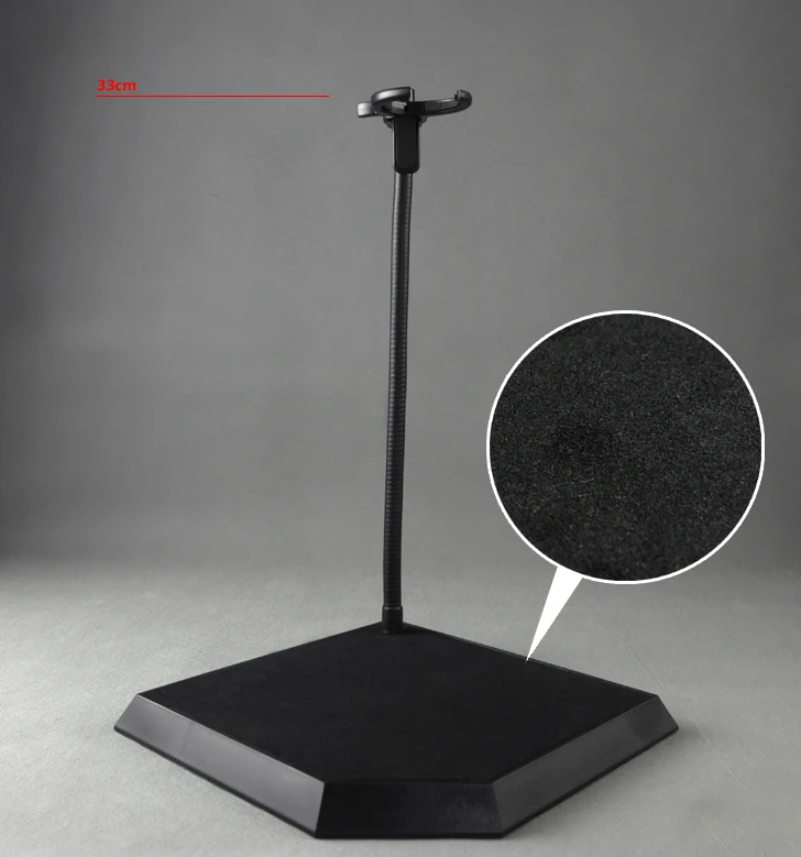 

1/6 Metal Hose Station Spire Display Stand Models Accessory for 12" Action Figure Flexible Adjustable Base Stand