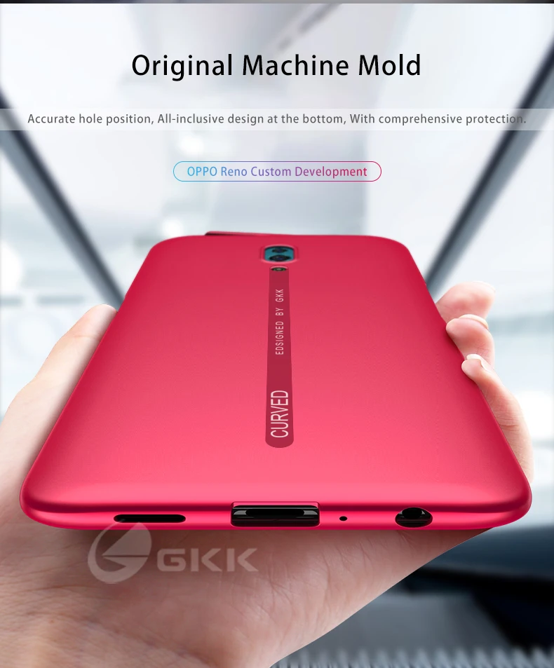 GKK 2 в 1 чехол для OPPO Reno Z 10X Zoom Case двойная защита противоударный Ультратонкий матовый чехол для OPPO Reno Z 10X Zoom Case