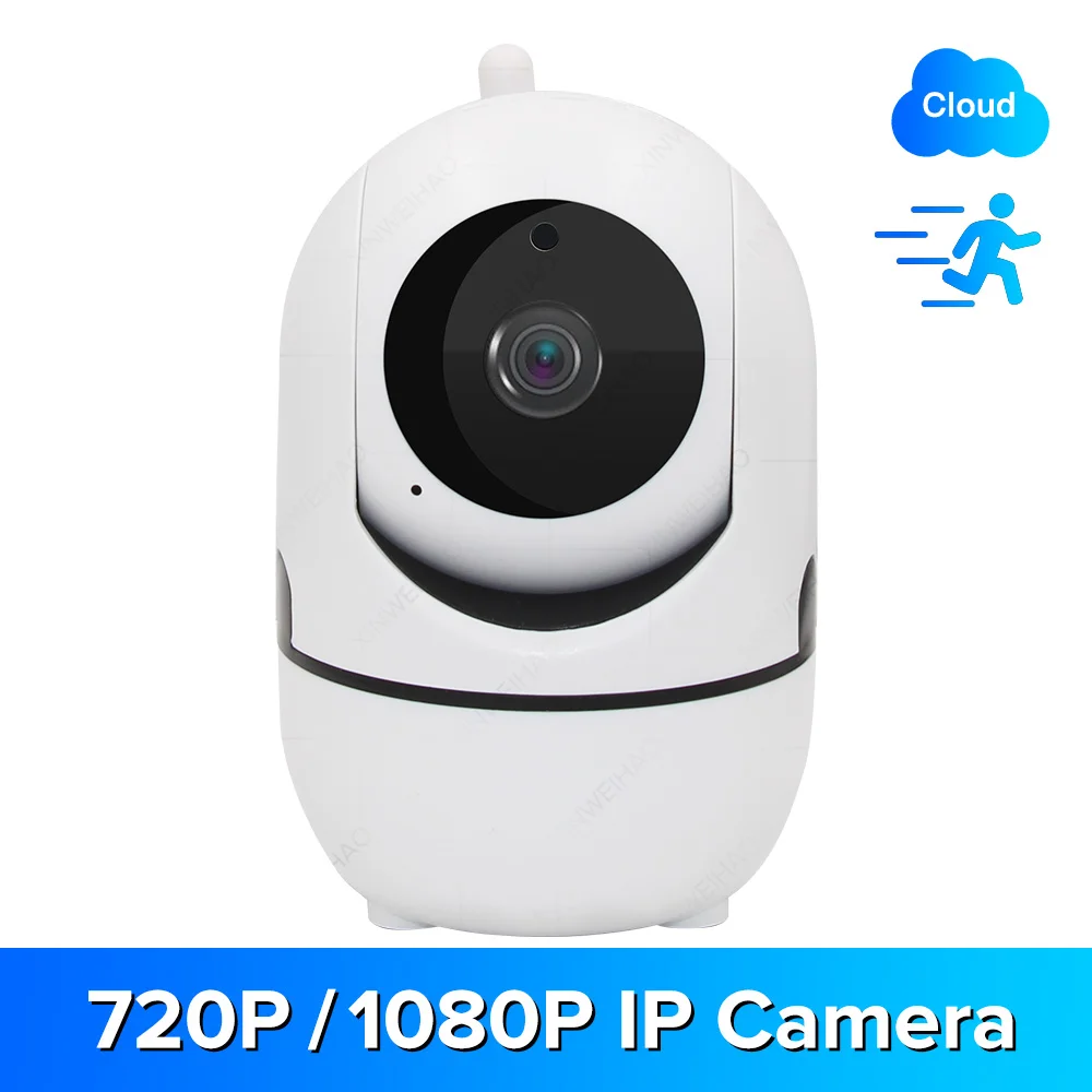 Беспроводная ip камера 720P/1080P облачная Wi Fi интеллектуальное автоматическое