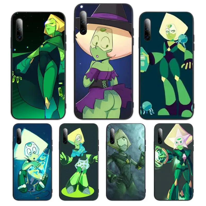 

STEVEN UNIVERSE PERIDOT Phone Case For Huawei P Y Nova mate Y6 9 7 5 prime mate20 lite nova 3E 3I Cover Fundas Coque