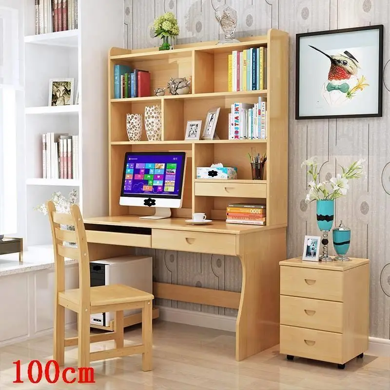 Dobravel стоящая кровать Меса Escritorio стенд Tafel офис Biurko Ретро деревянный компьютер ноутбук стол с книжной полкой