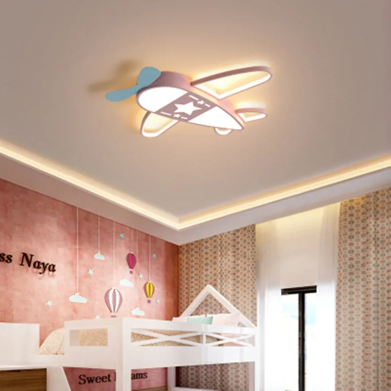 

New design Plane modern led ceiling lights for children bedroom boy kids room led ceiling light home deco AC90-260V ceiling lamp