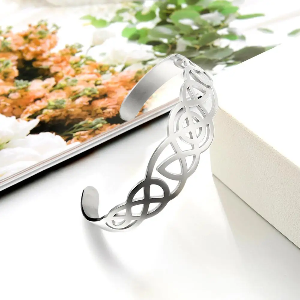 Браслеты с бантиком в форме My Shape Celtics Браслет-манжета для женщин регулируемый