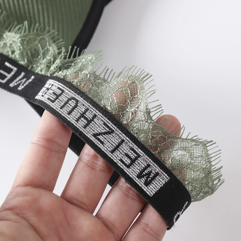 Женский бюстгальтер кружевной топ красивое нижнее белье на спине обмотанный