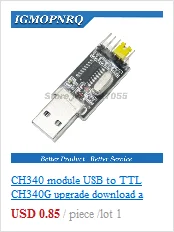 1 шт. USBtinyISP AVR ISP программатор загрузчик для IDE Meag2560 UNO R3 с 10pin Кабель для программирования один