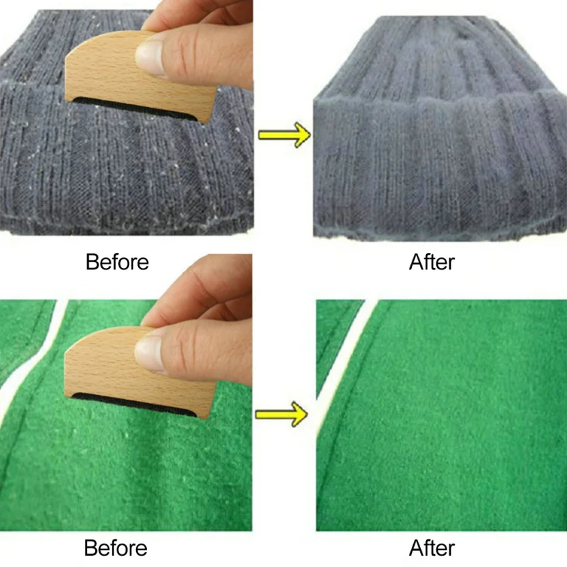 

Portable Manual Wooden Lint Remover For Sweater Household Clothes Cleaning Tools