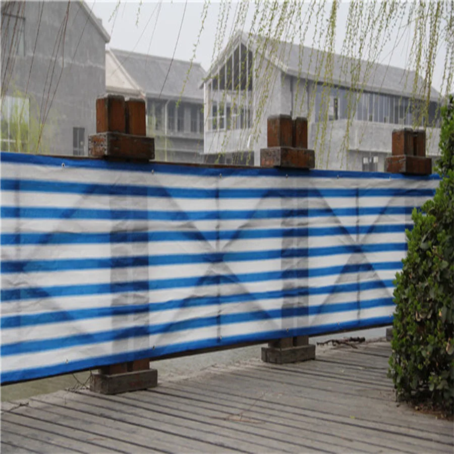 Домашний Балконный экран конфиденциальности с люверсами ограждение колода