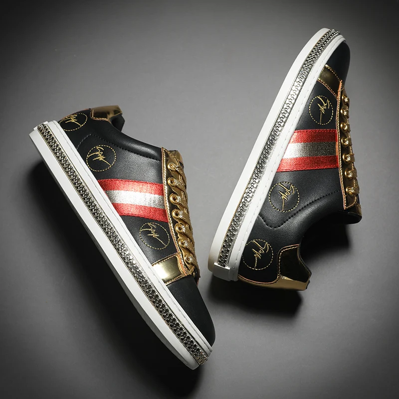 2019 Новинка Мужская модная обувь модные мужские повседневные кроссовки роскошные