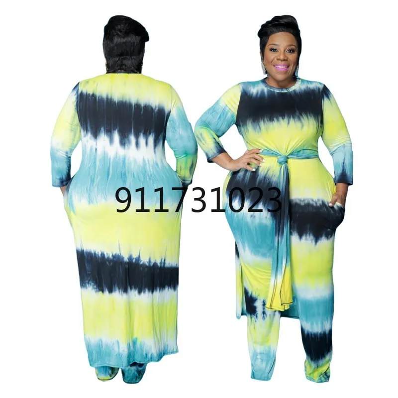 Комплект детской одежды из 2 предметов 4XL 3XL Женская африканская одежда летний