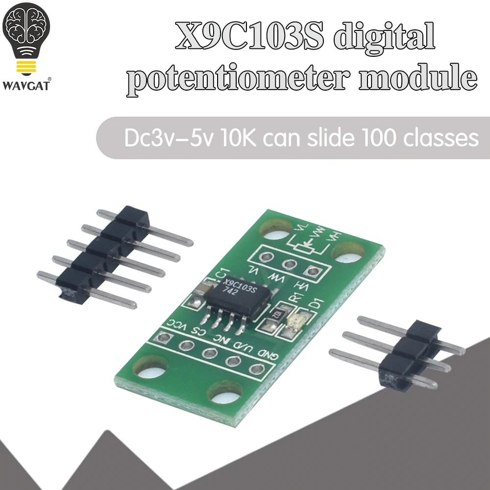 Π¦ΠΈΡΡΠΎΠ²ΠΎΠΉ ΠΏΠΎΡΠ΅Π½ΡΠΈΠΎΠΌΠ΅ΡΡ X9C103S, ΠΏΠ»Π°ΡΠ°, ΠΌΠΎΠ΄ΡΠ»Ρ DC3V-5V Π΄Π»Ρ Arduino Π¦ΠΈΡΡΠΎΠ²ΠΎΠΉ ΠΏΠΎΡΠ΅Π½ΡΠΈΠΎΠΌΠ΅ΡΡ X9C103S, ΠΏΠ»Π°ΡΠ°, ΠΌΠΎΠ΄ΡΠ»Ρ DC3V-5V Π΄Π»Ρ Arduino