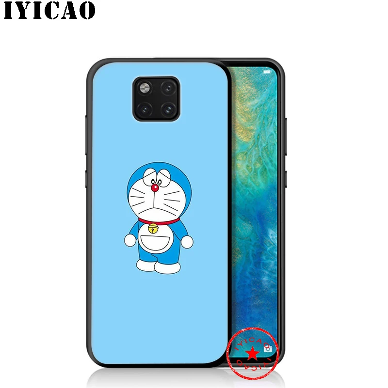 IYICAO Doraemon аниме мягкий чехол для huawei P30 P20 P10 P9 P8 P Smart Z Plus 2019 Lite Pro 2018 2017 2016 TPU |