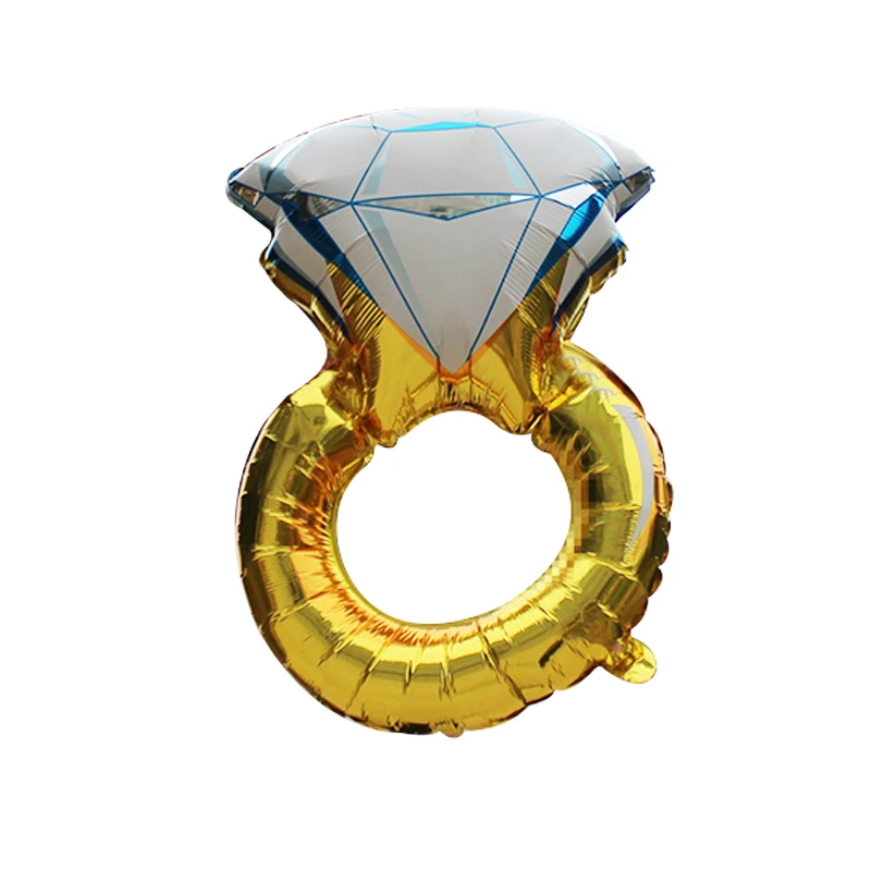 32 дюйма новый Алюминий пленки воздушный шар со стразами с большим бриллиантом