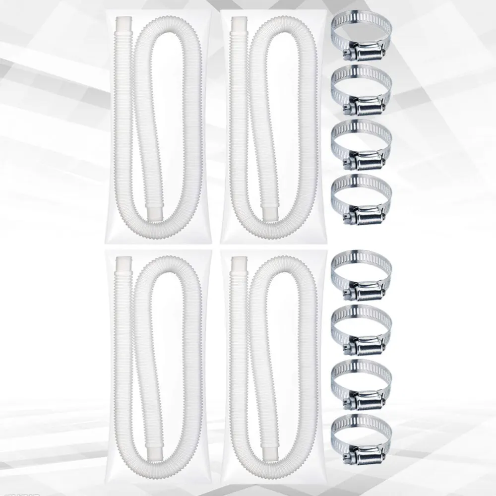 

Pool Replacement Hose Pool Pump Hose Filter Pump Hose Durable Drain Port Water Hosepipe for Water Park Spa Aquarium Swimming Poo