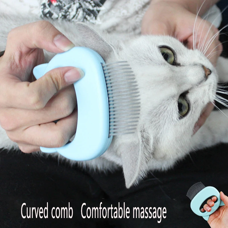 Щетка для груминга кошек и домашних животных инструмент вычесывания шерсти у