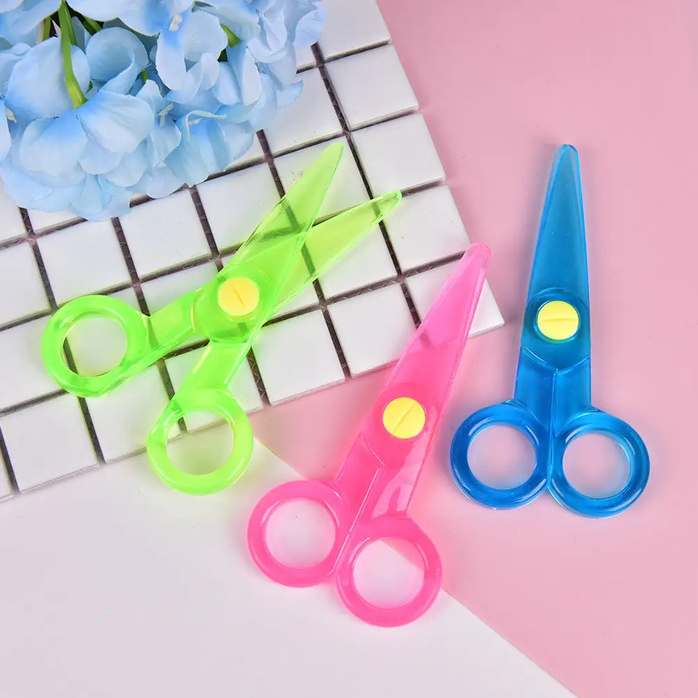 Peerless 1 шт. ручной работы DIY фотоальбом Laciness Пластиковые Мини Ножницы детские