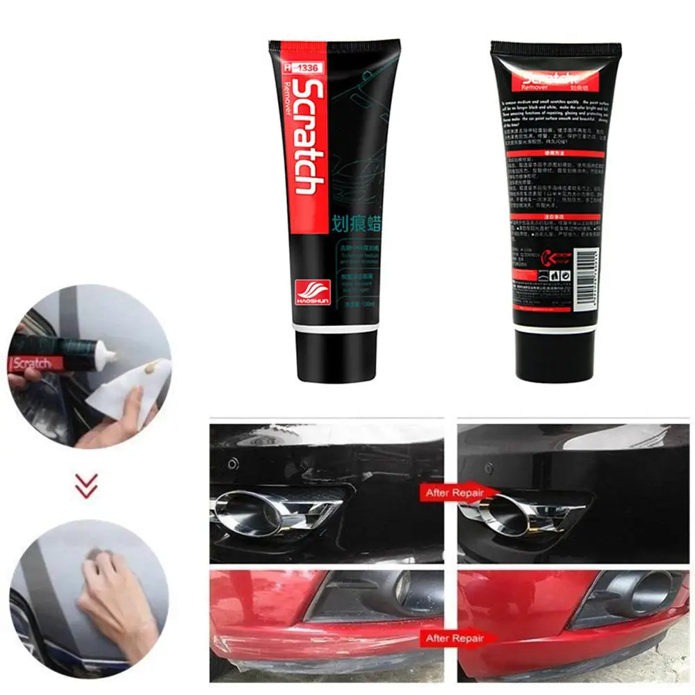 100 мл краска для автомобиля уход за царапинами полировка и шлифовка смесь
