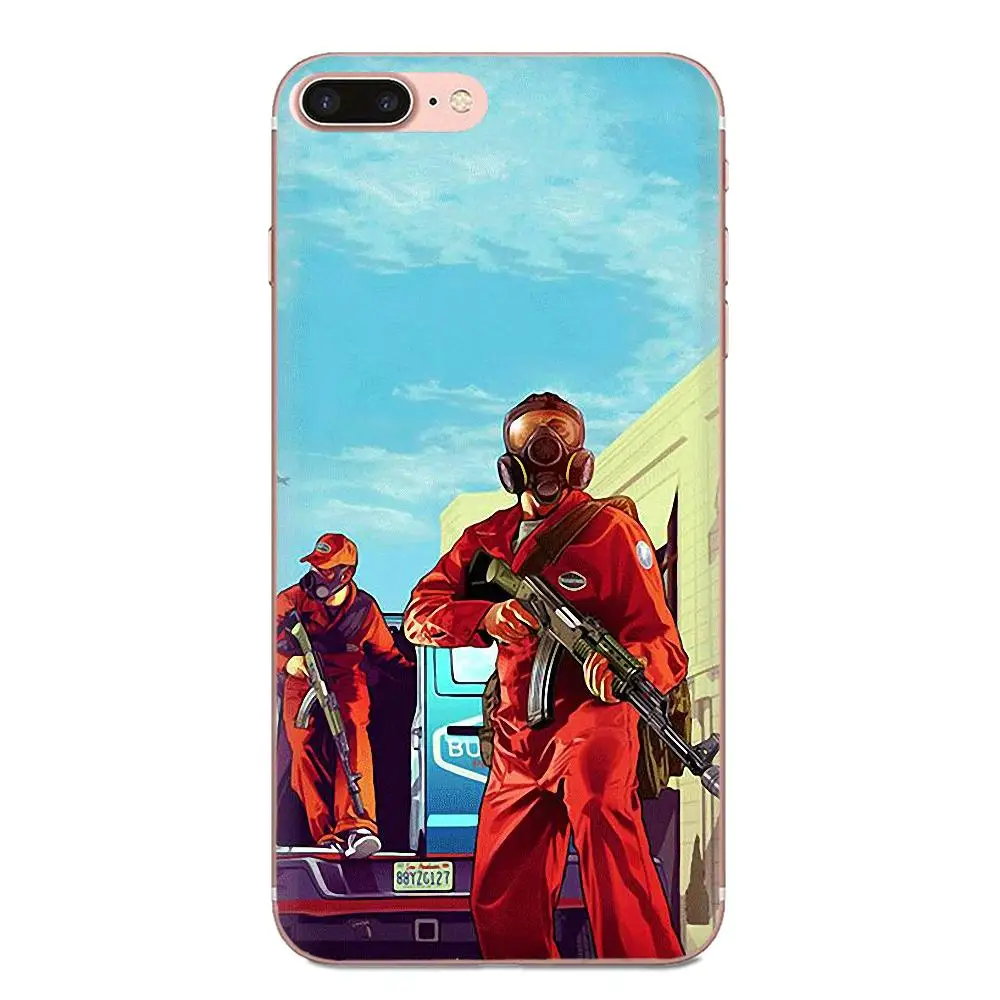 Чехлы для телефонов с рисунком "Grand Theft Auto 5 для Huawei NOVA 2 V20 Y3II Y5 Y5II Y6 Y6II Y7 Y9 G8 G9 GR3 GR5 GX8 Prime - Цвет: as picture