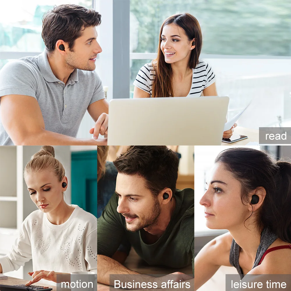 

S115 Strong bass TWS wireless headset noise reduction for music QCC3020 Chip of S115 wireless sport Earphones