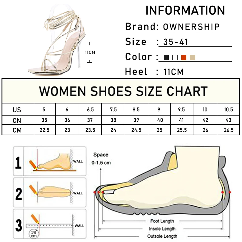 

Gladiator Woman Sandals Summer 2021 Women's INS Slides Women Transparent High Heels Ladies Footwear Female Party Shoes Plus Size