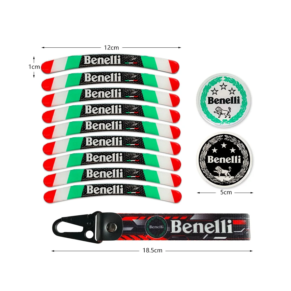 3D Tank Logo Stickers Decal For Benelli TRK 502 BN 302 TNT BJ 600 Scooter Parts
