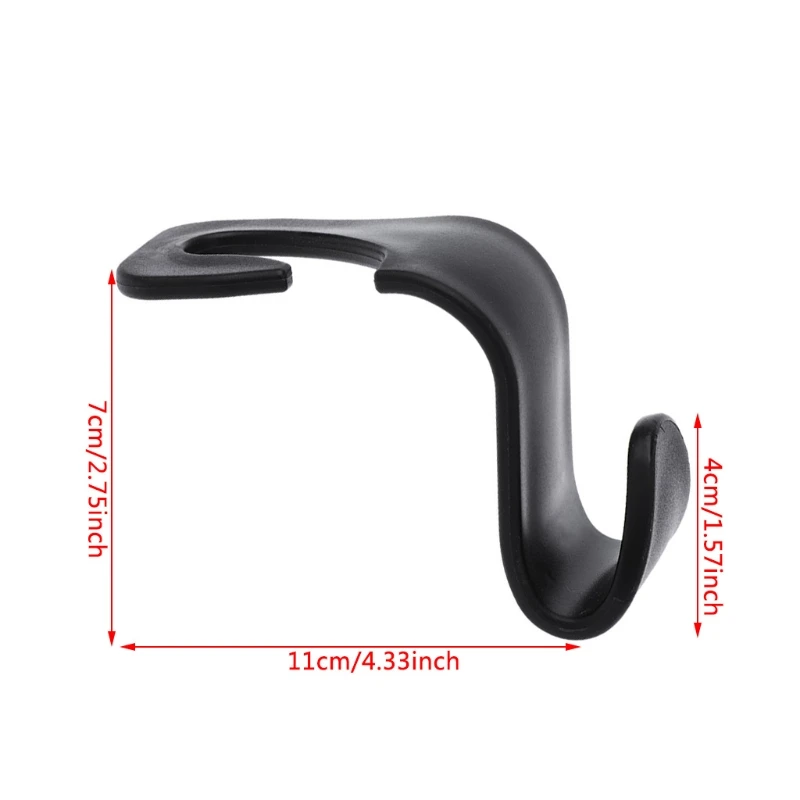 

2021 New Universal Car SUV Back Seat Headrest Hanger Storage Hooks For Groceries Bag Handbag