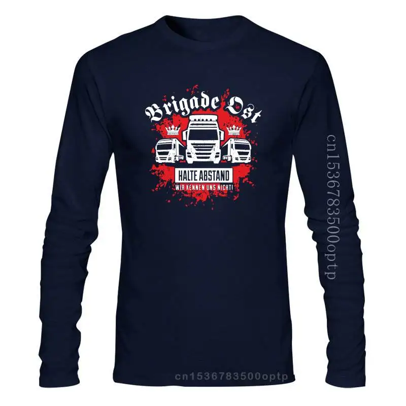 

New T-Shirt Lorry Driver Gdr Brigade East Germany Ossi East Lorry Driver Trucker High Quality Casual Printing Tee Shirt