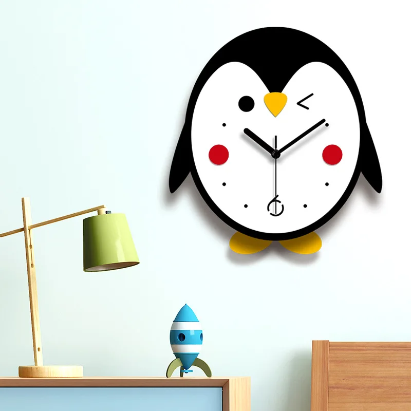 

Acrylic swing wall clock living room bedroom silent home fashion clock