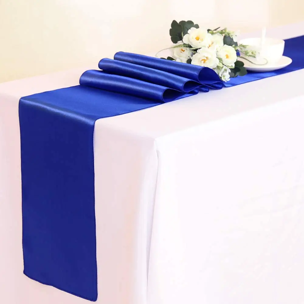 10 шт. ярко-голубые искусственные украшения для свадьбы банкета обеденного стола