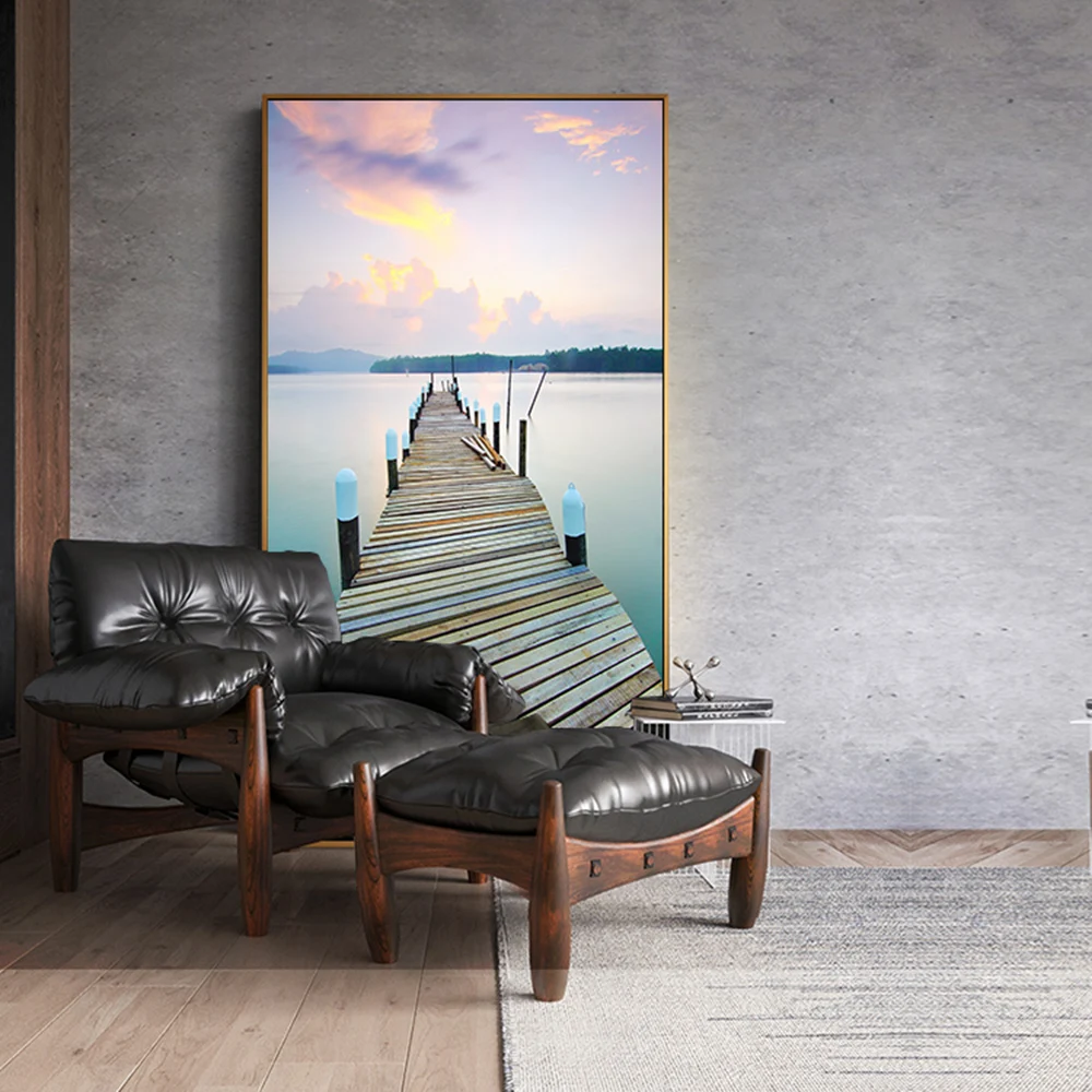 Вертикальный постер в скандинавском стиле современные картины Ностальгический