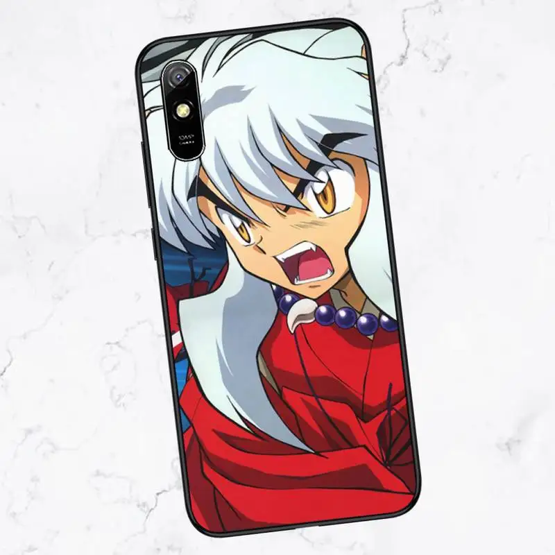 

Anime Inuyasha Phone Case For Xiaomi Redmi Note 4 4x 5 6 7 8 pro S2 PLUS 6A PRO