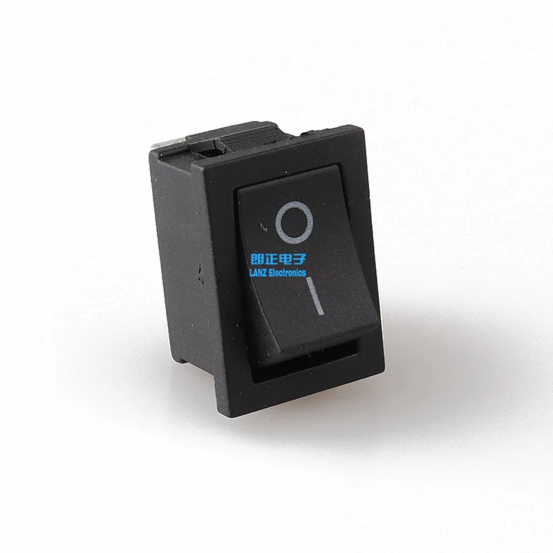KCD1-101-2P 5-30pcs Switch ON-OFF KCD1 15*21mm 2pin Ship Type 6A 250V 10A 125V 15X21 Rocker power switch black New | Обустройство